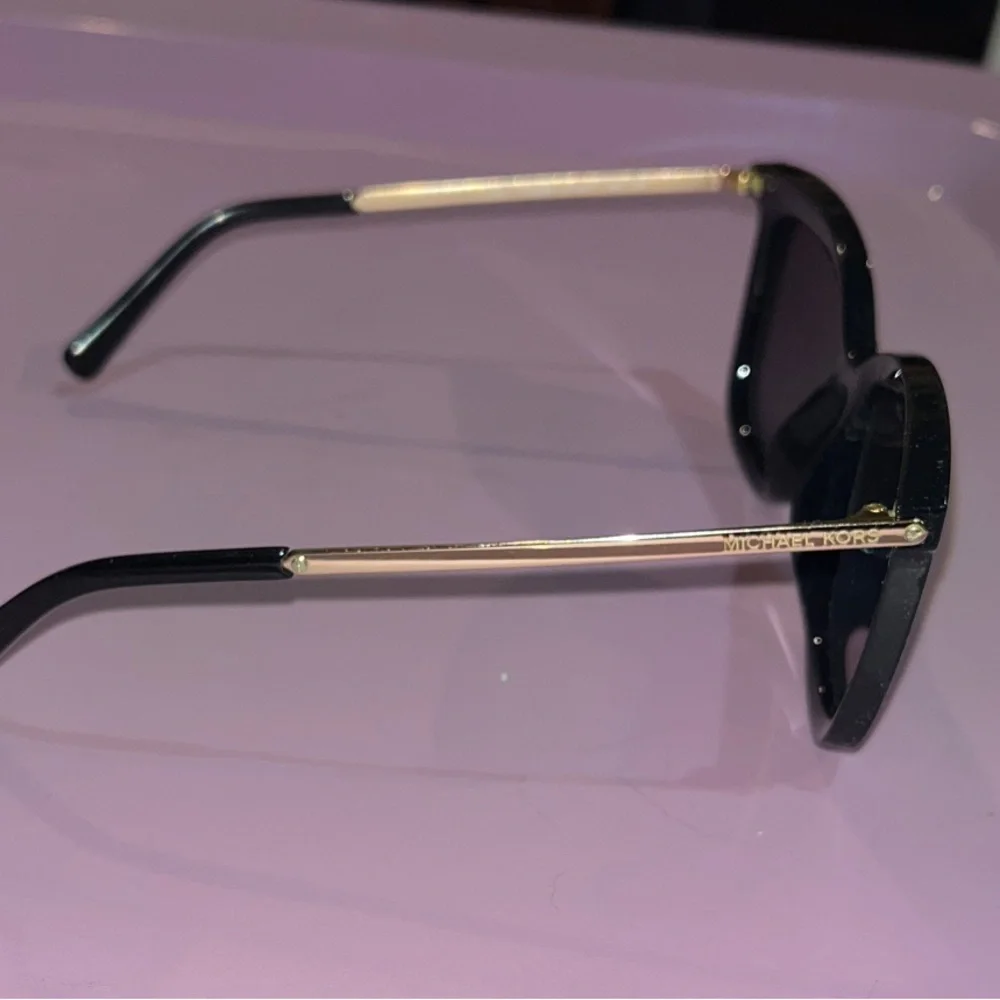Michael Kors zermatt  Black and gold cat eye Sunglasses